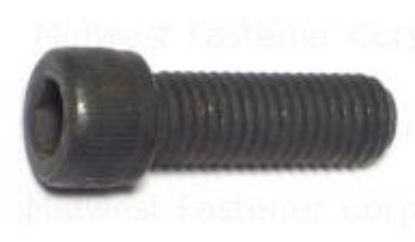 Picture of Machine-Screw Knurled-barrel Socket-cap 1/4"-28 X 3/4"