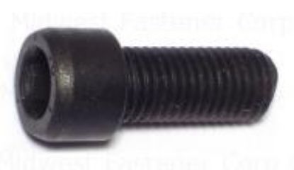 Picture of Machine-Screw Knurled-barrel Socket-cap 5/16"-24 X 3/4"