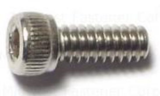 Picture of Machine-Screw Knurled-barrel Socket-cap #6-32 X 3/8"