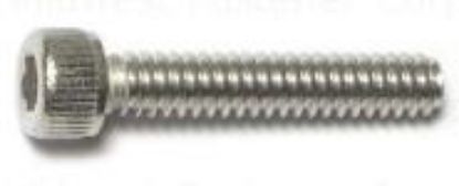 Picture of Machine-Screw Knurled-barrel Socket-cap #6-32 X 3/4"