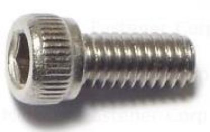 Picture of Machine-Screw Knurled-barrel Socket-cap #8-32 X 3/8"