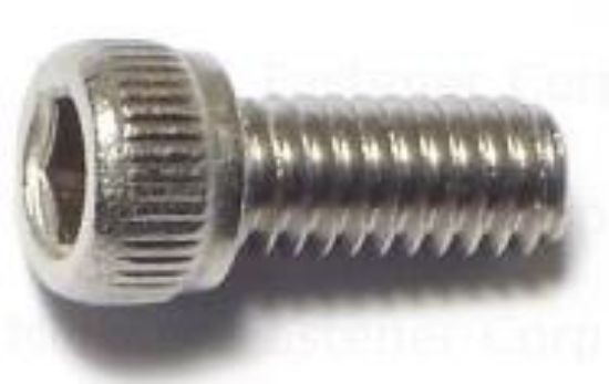 Picture of Machine-Screw Knurled-barrel Socket-cap #8-32 X 3/8"