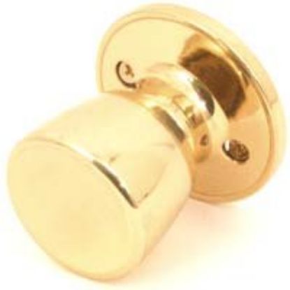 Picture of Tulip-Knob DUMMY KNOB Polished-Brass