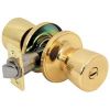 Picture of Ts71v Tulip-Knob Privacy-Lockset Knob-Handle Polished-brass Visual-Pack