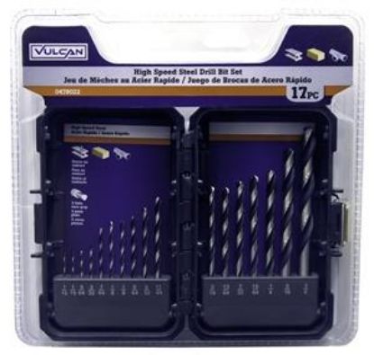 Picture of Drill-biut Set High-speed-steel 1-1/5" - 3/8" 17 Pieces