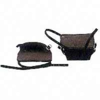 Picture of Knee-Pads Leather Brown Lace