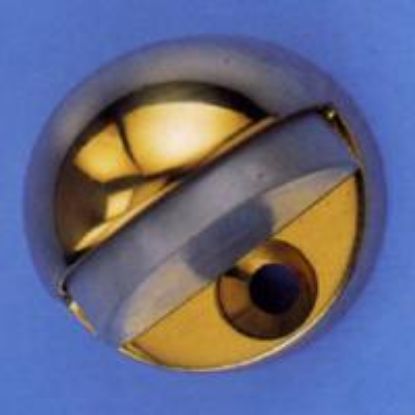 Picture of Dome Door Bumber Low Rise Polished Brass