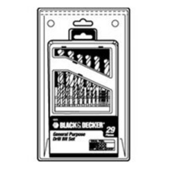 Picture of Drill-Bit-Set 1/16"-1/2" 29Pc