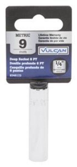 Picture of Socket-Wrench 9mm Metric Deep-Socket 6-point