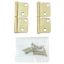Picture of Bi-fold Shutter-Hinge Steel Brass-plated 1" X 7/8"