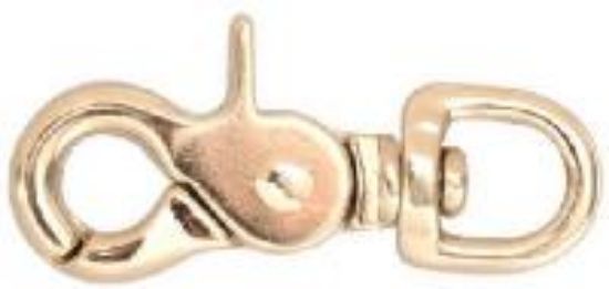 Picture of Trigger-Snap Swivel Round-Eye Nickel 3/4"