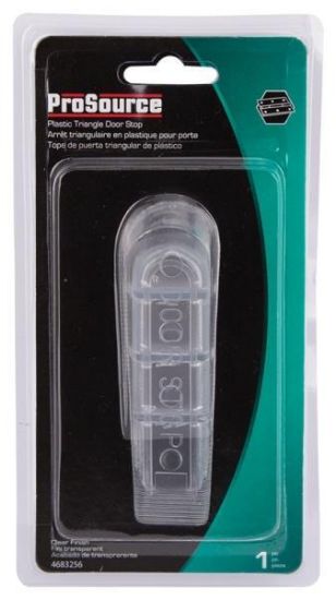 Picture of Wedge Door-Stop Clear 4" X 1-1/8"