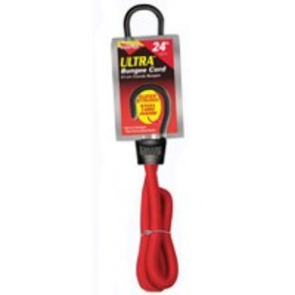 Picture of Ultra Bungee-Cord Red Plastic Hooks 24"
