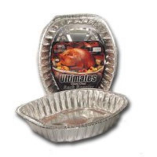 Picture of Roastpan Aluminum-foil With-rack Oval