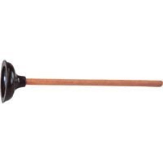Picture of Plunger Drain Rubber Black 6"