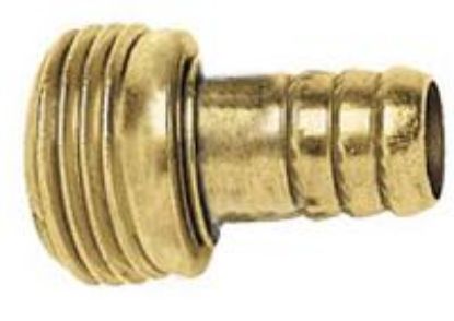 Picture of Male Stem Brass 1/2"