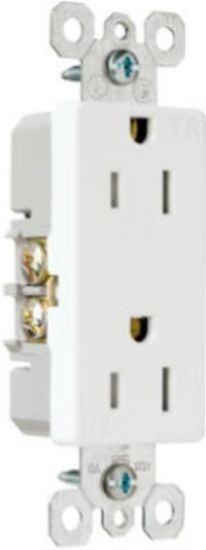 Picture of Electrical-Outlet Tamper-resistant 15-amp White