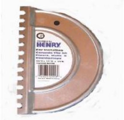 Picture of Notched-Trowel 1/4 x 1/4 Square-Notch