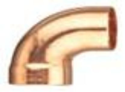 Picture of DWV-Rated Wrot-copper 90°-Elbow Street-Type Ftg X C 1.500"