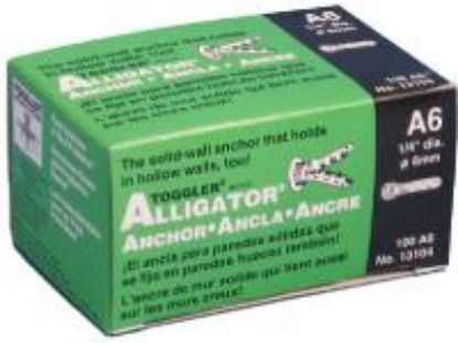 Picture of A6 Flangeless Anchors 1/4" Drill Size