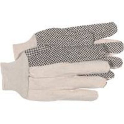 Picture of Plastic Dot Canvas Gloves