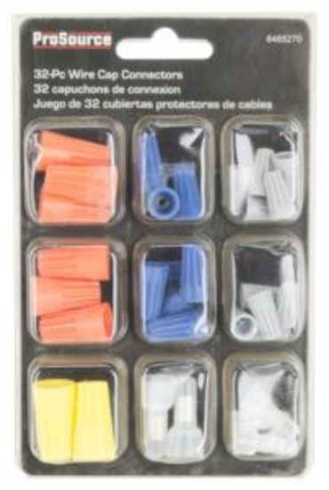Picture of Wire Cap Connectors Set 32pc