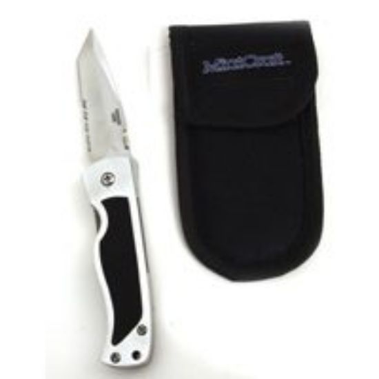 Picture of Folding Lock Knife Wwith Nylon Pouch Stainless-Steel-Blade 4-1/2"