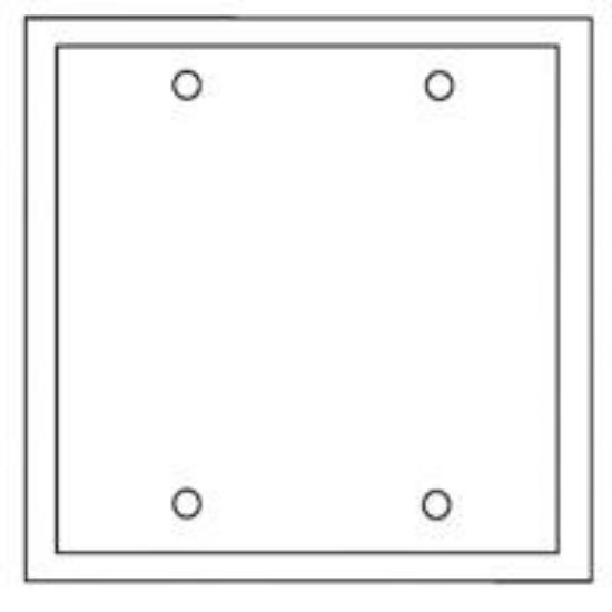 Picture of Wall-plate Midsize Polycarbonate