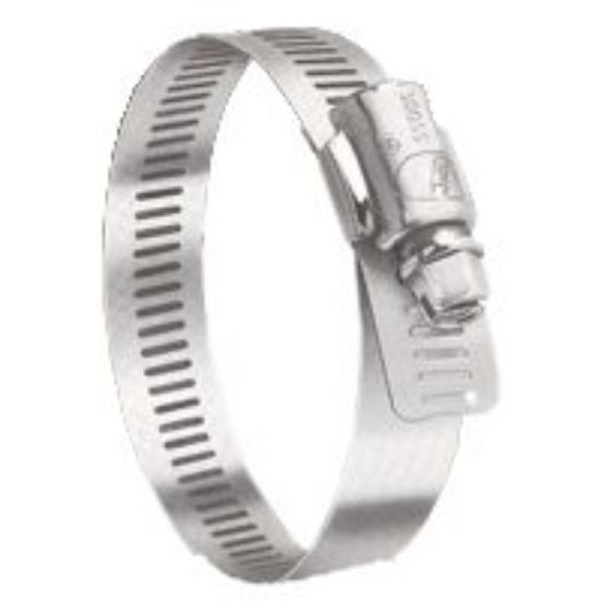Picture of 2 GRADE Stainless-Steel Hose-Clamp