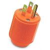 Picture of Orange High-Visibility Electrical-Plug