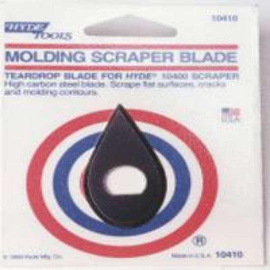 Picture of Molding-Scraper Blade Tear-Drop 2" x 1" (51mm x 25mm)