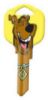 Picture of KW1 Yellow Scooby Key-Blank