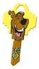 Picture of SC1 Yellow Scooby Key-Blank