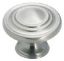 Picture of 1-3/8" Chrome 3-Ring Cabinet-Knob