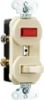 Picture of Combination Single-Pole Toggle Switch/Pilot Ivory 15-Amp