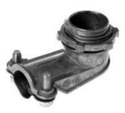 Picture of 90° Squeeze 3/8" Uninsulated Die-Cast-Zinc