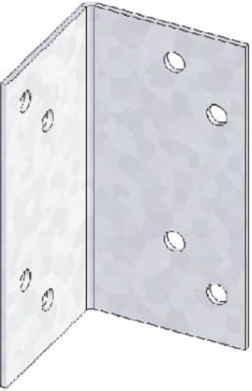 Picture of Angle-Clip Galvanized Steel 1-7/16" x 1-7/16"