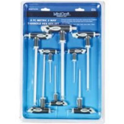 Picture of Hex-Key Set T-handl 8-Piece Metric