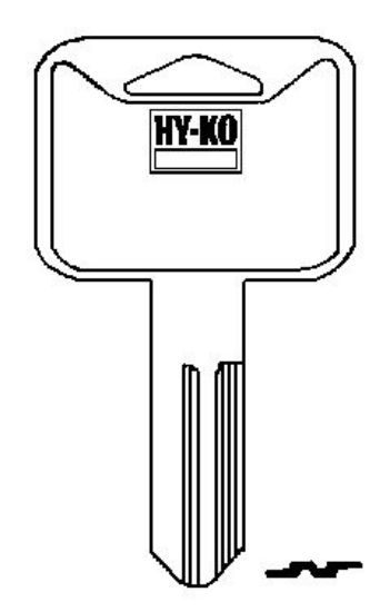 Picture of DA39 Key-Blank NISSAN AUTO