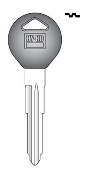 Picture of MZ27P Key-Blank MAZDA RUBBERHD