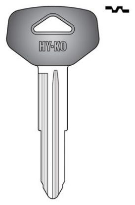 Picture of TR40P Key-Blank TOYOTA RUBBERHD