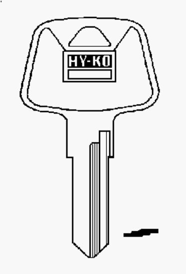 Picture of V35 Key-Blank AUDI AUTO