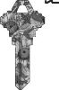 Picture of SC1-04 Keyblank- Sunflower