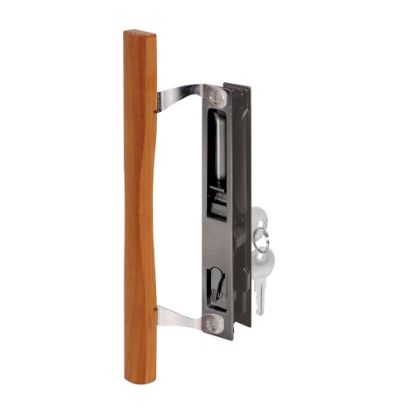 Picture of Black Sliding-Door Hdl/lck
