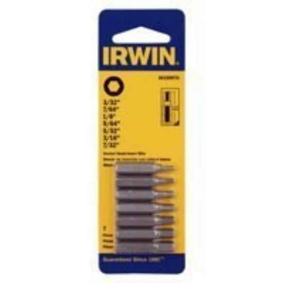 Picture of Screwdriver-Bit 7 Piece Hex Socket-Hex-Drive Screw Set