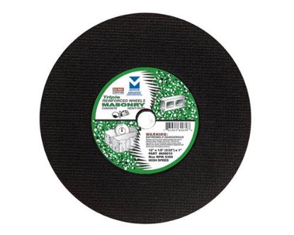 Picture of Masonry 12" x 1/8" x 1" High-Speed Cutting-Disc For Portable Gas Saws-Double Reinforced