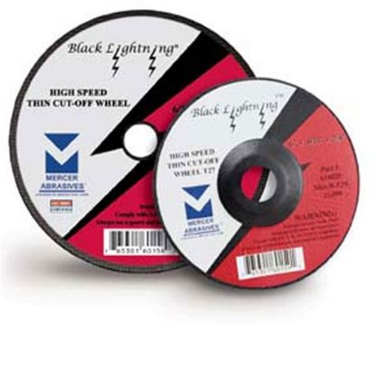 Picture of Metal 4" x 0.045" x 7/8" Black Lightning High-Speed Thin Wheels Type 1 Cutting-Disc