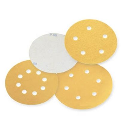 Picture of Grit 80C 5" X Gold Discs Hook-&-Loop