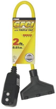 Picture of Extension-Cord Adapter Yellow