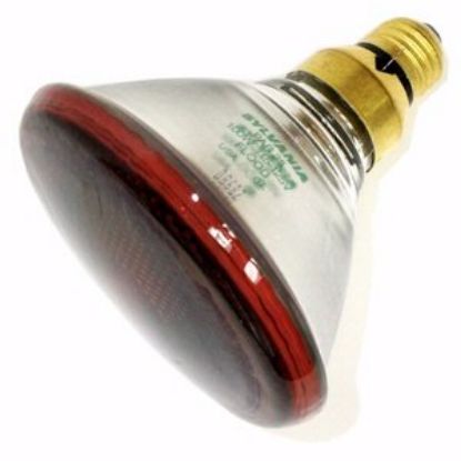 Picture of Light-Bulb Par-38 Flood-Reflector Red